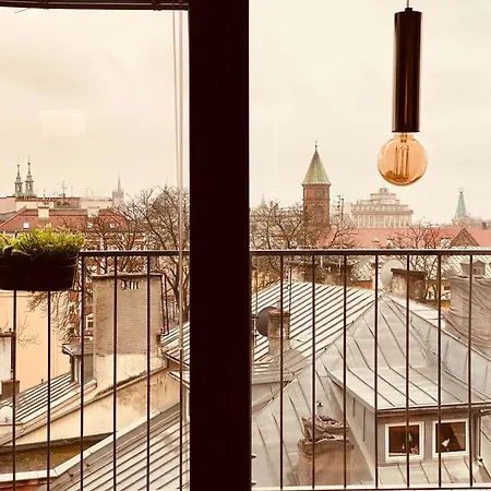 Apartment Angel Mint - Free Parking - Balcony Krakow