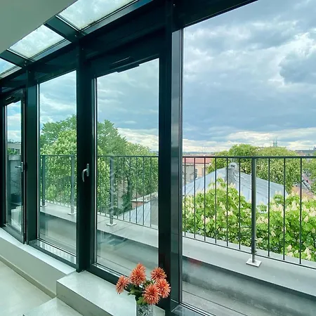 Apartment Angel Mint - Free Parking - Balcony Krakow