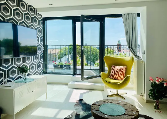 Angel Mint - Free Parking - Balcony קרקוב