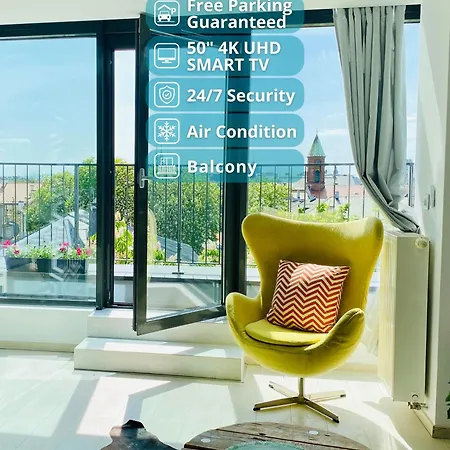 Daire Angel Mint - Free Parking - Balcony *