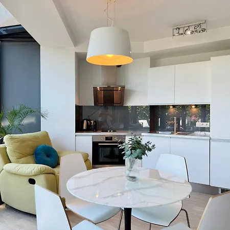 Daire Angel Mint - Free Parking - Balcony Krakow